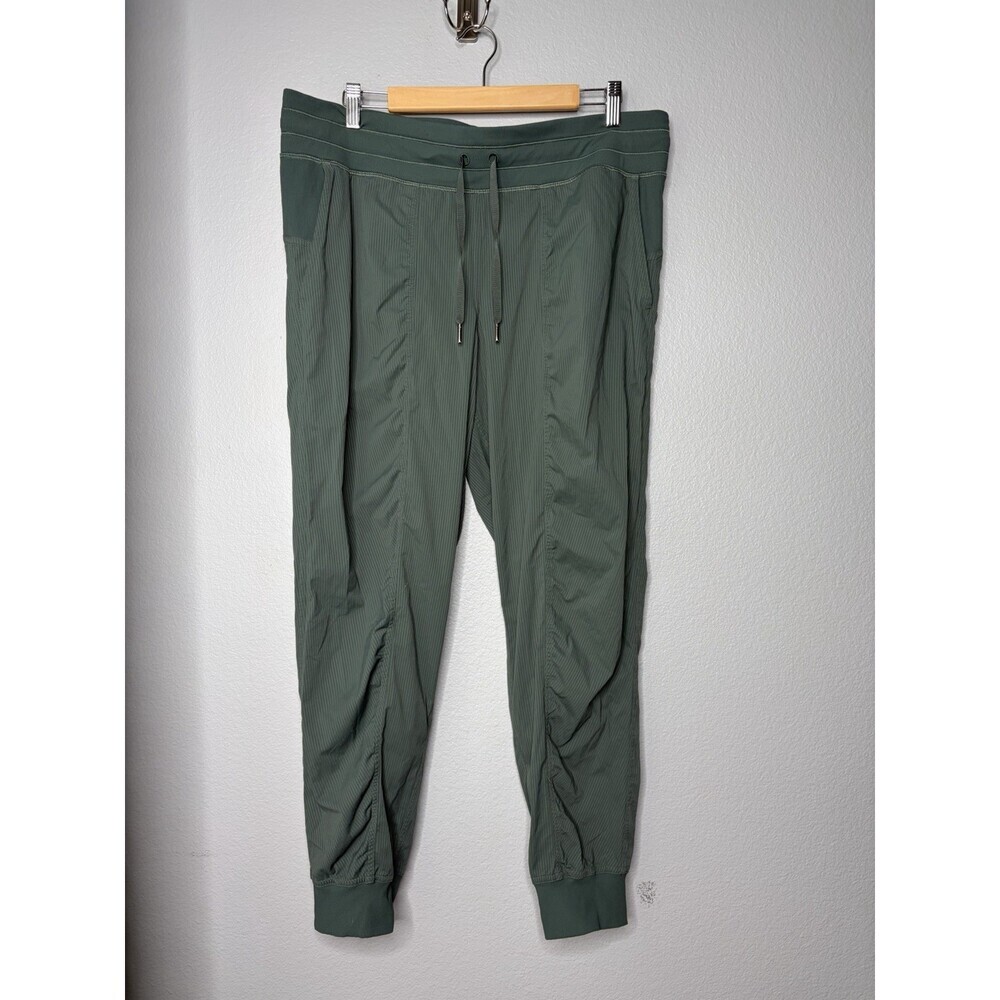 Lululemon Dance Studio Mid-Rise Jogger Full Length Moss Green W5ENMS Size 14